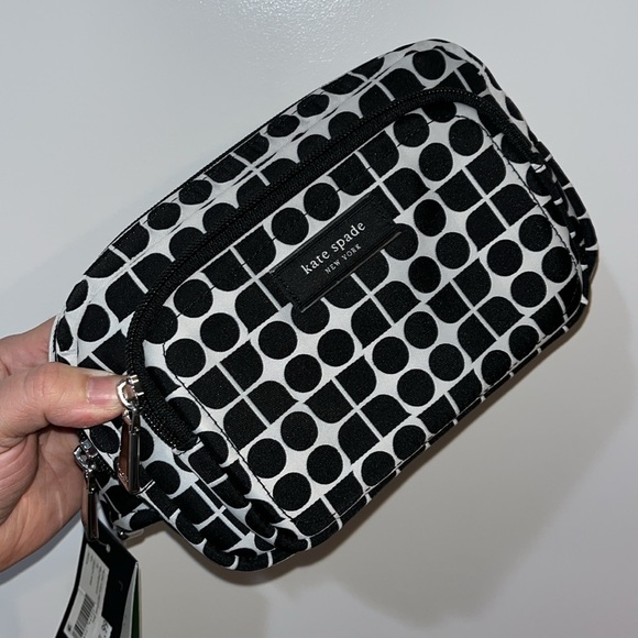 kate spade NWT! $228 MSRP Noel Jacquard Printed Belt Bag